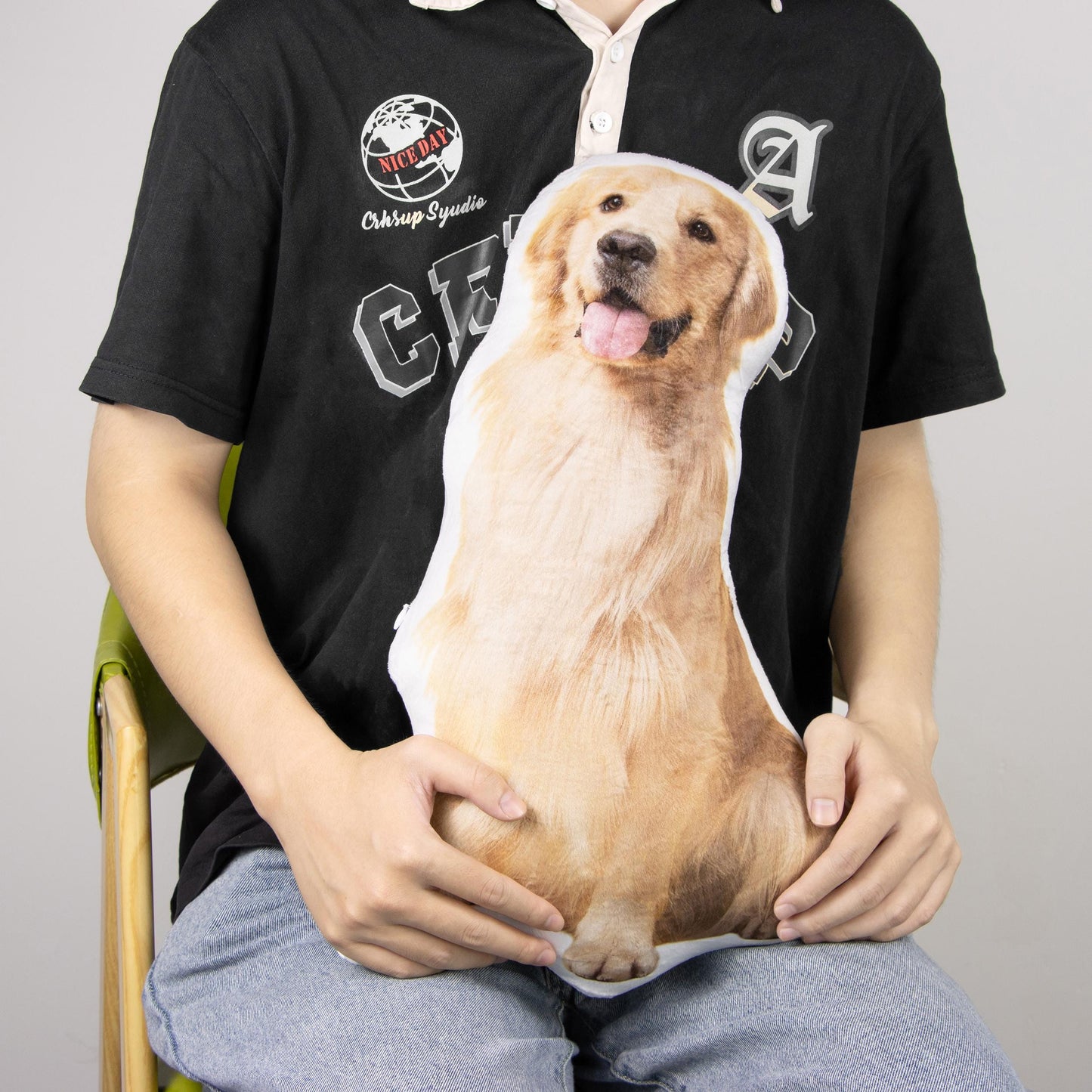 Personalized 3D Pet Pillow Pet Shaped Pillow Dog Throw Pillow Custom Pillow From Photo Double-Sided Print Pillow Pet Lover Pet Memorial Gift