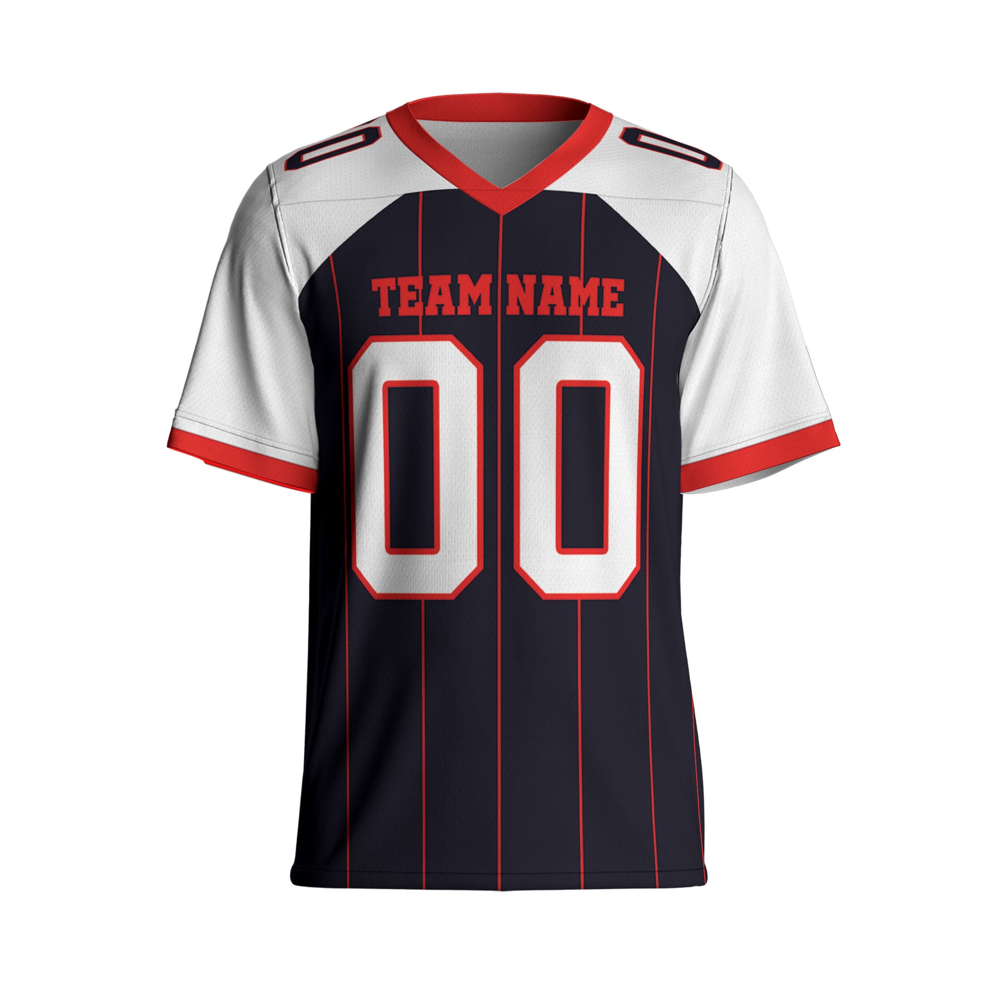 personalized-famous-team-football-jersey-thin-stripes-jersey-black-and-white-ht-vdd01-7141