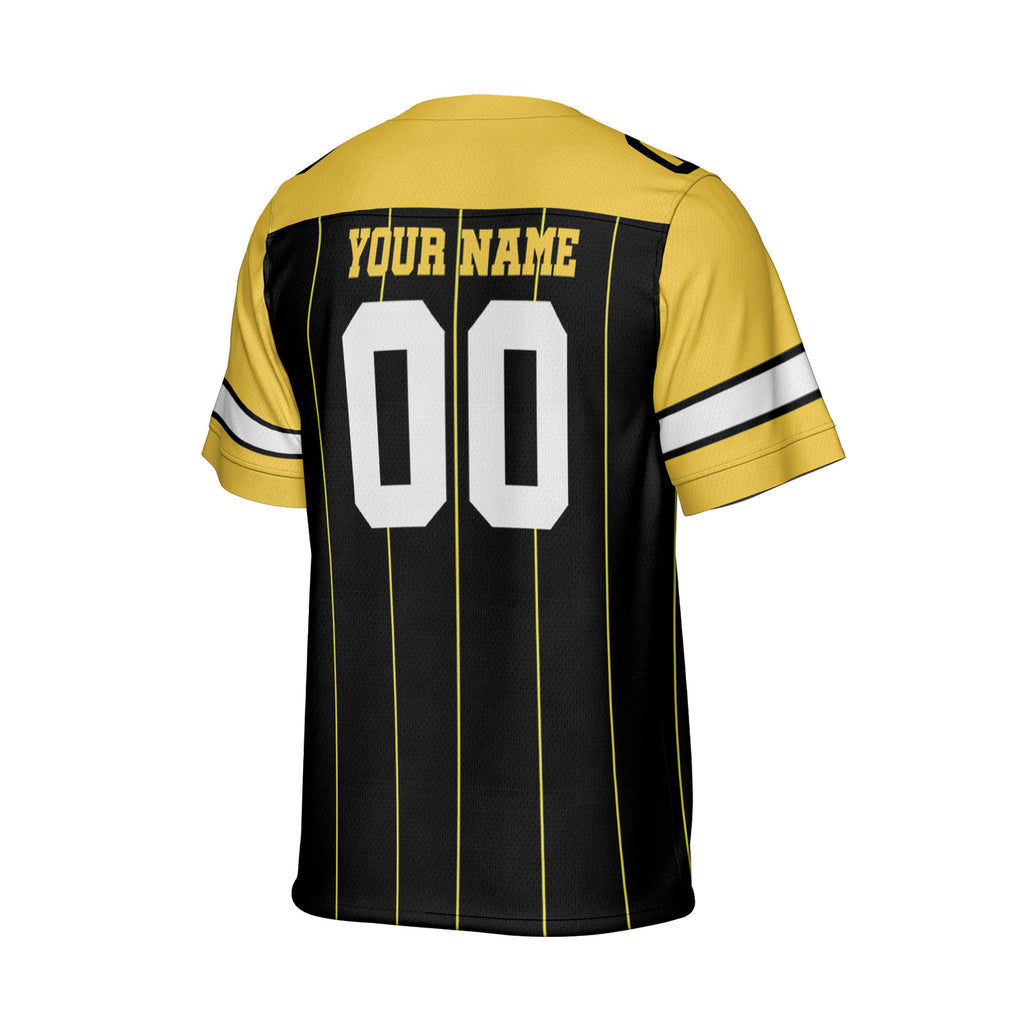 personalized-famous-team-football-jersey-thin-stripes-jersey-black-and-yellow-ps-vdd01-4729