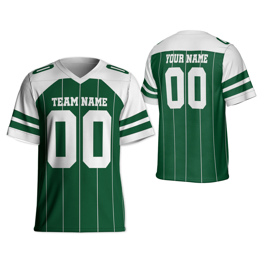 personalized-famous-team-football-jersey-thin-stripes-jersey-green-and-white-nj-vdd01-4316