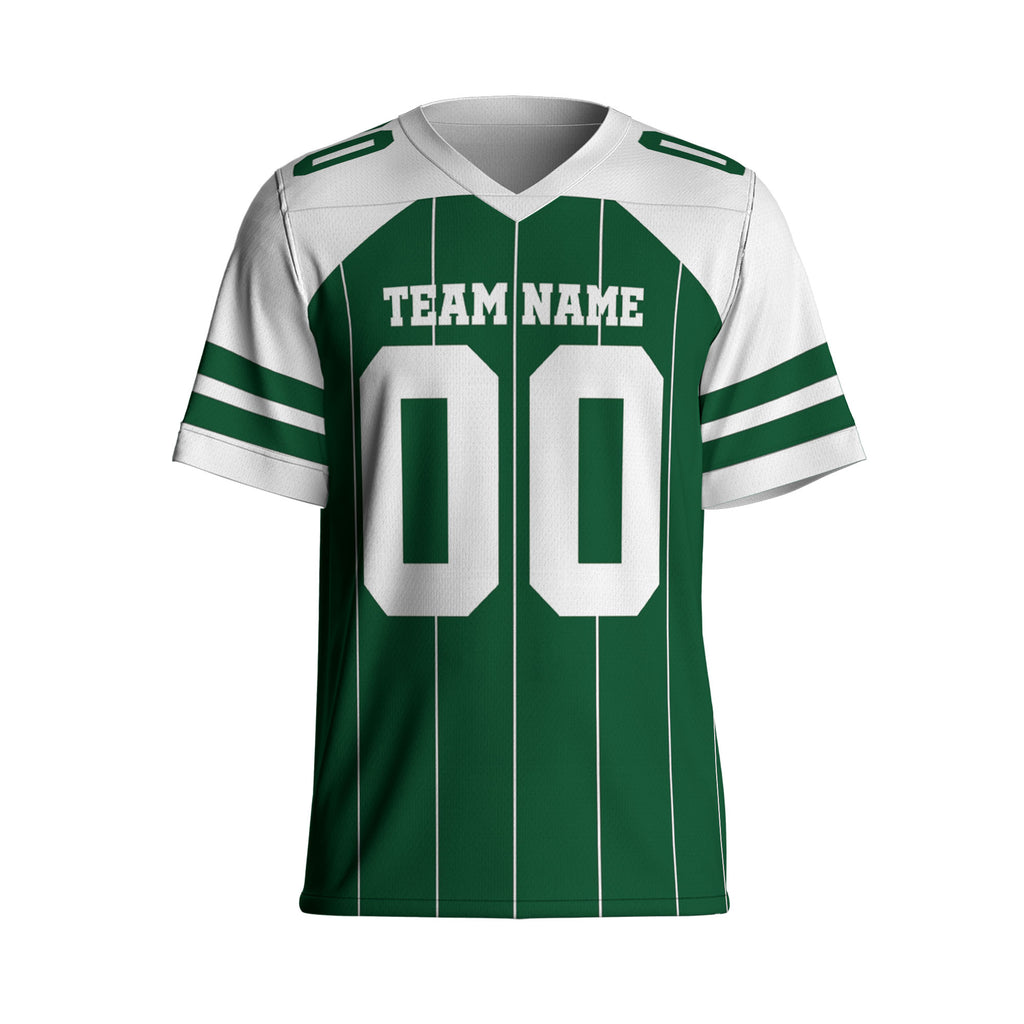 personalized-famous-team-football-jersey-thin-stripes-jersey-green-and-white-nj-vdd01-4316