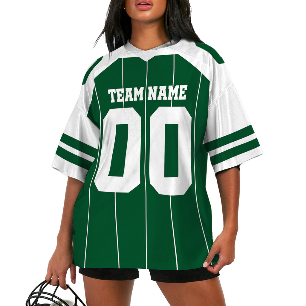 personalized-famous-team-football-jersey-thin-stripes-jersey-green-and-white-nj-vdd01-4316