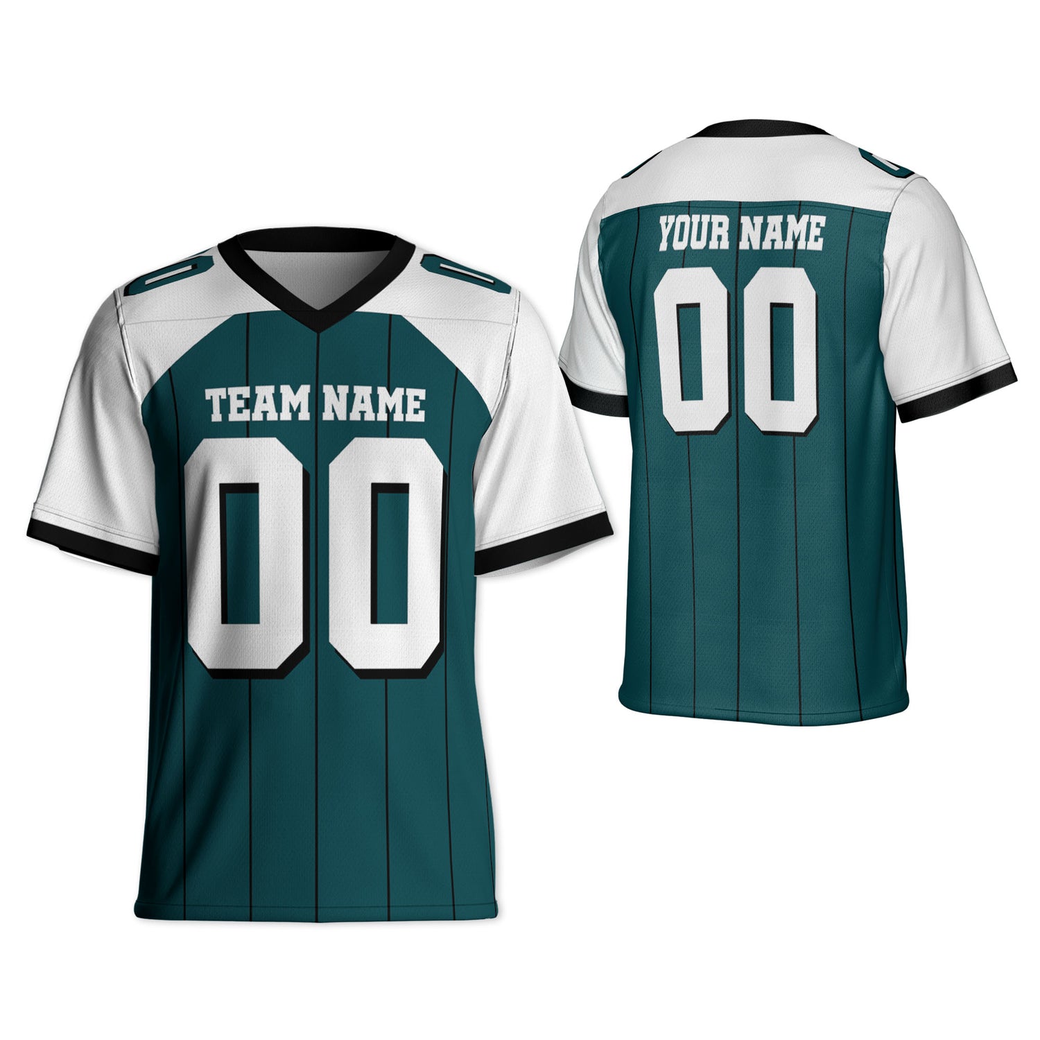 personalized-famous-team-football-jersey-thin-stripes-jersey-green-and-white-pe-vdd01-2907