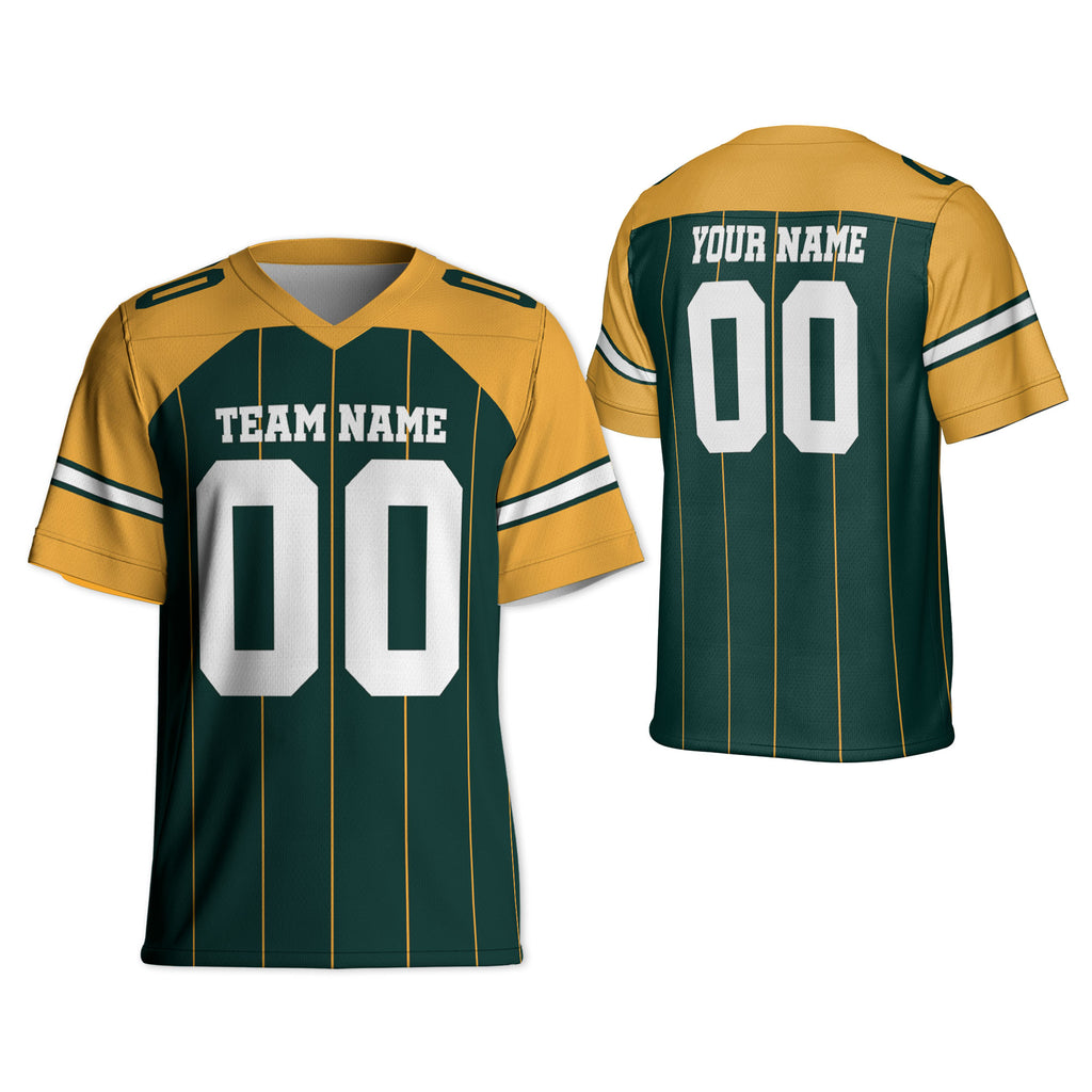 personalized-famous-team-football-jersey-thin-stripes-jersey-green-and-yellow-gbp-vdd01-5883
