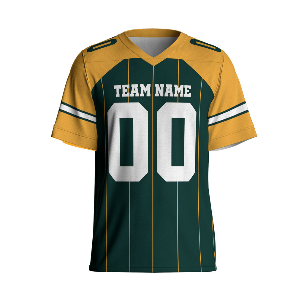 personalized-famous-team-football-jersey-thin-stripes-jersey-green-and-yellow-gbp-vdd01-5883