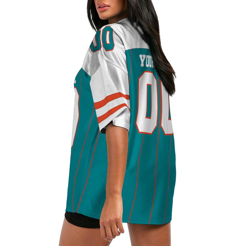 personalized-famous-team-football-jersey-thin-stripes-jersey-largoon-blue-orange-and-white-md-vdd01-9698