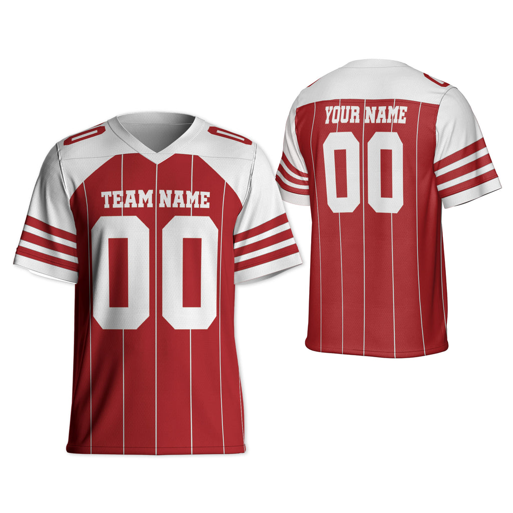personalized-famous-team-football-jersey-thin-stripes-jersey-red-and-white-sf49-vdd01-8103