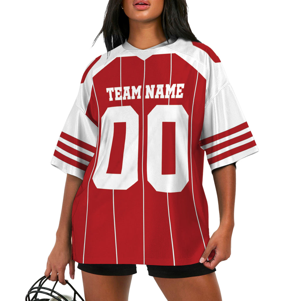 personalized-famous-team-football-jersey-thin-stripes-jersey-red-and-white-sf49-vdd01-8103