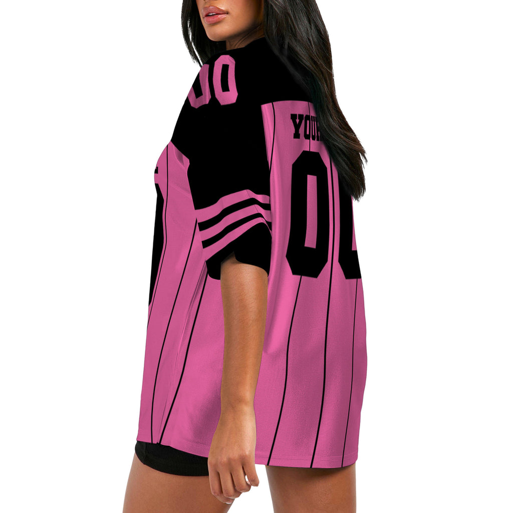 personalized-famous-team-football-jersey-thin-stripes-pink-and-black-vdd01-1215