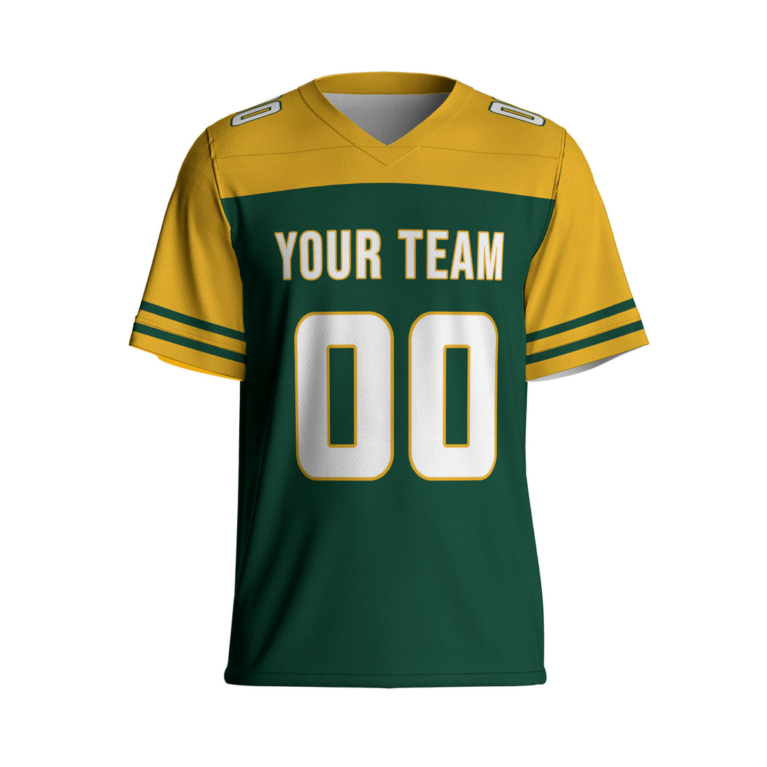 Custom-Football-Jersey-yellow-and-green-I2