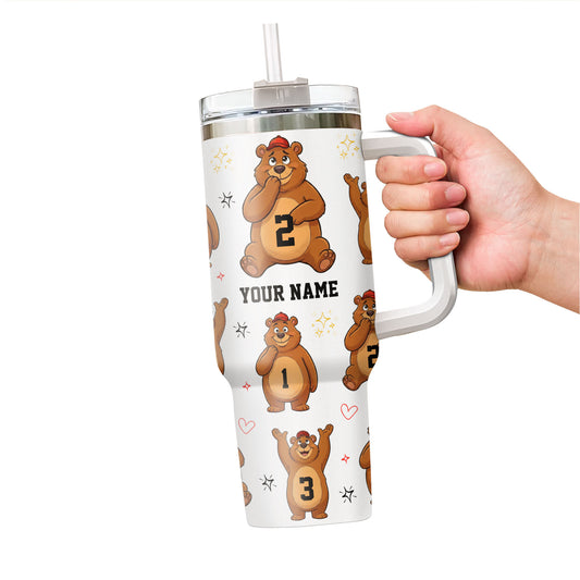 Custom Any Characters Printed 40oz Tumbler