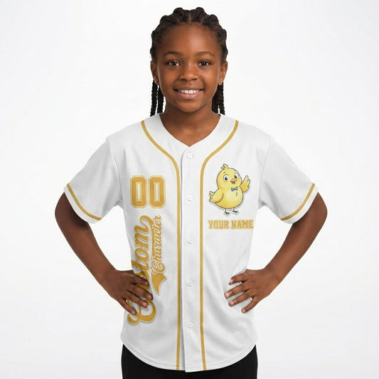 Custom All Characters - Blank Color Baseball Jersey